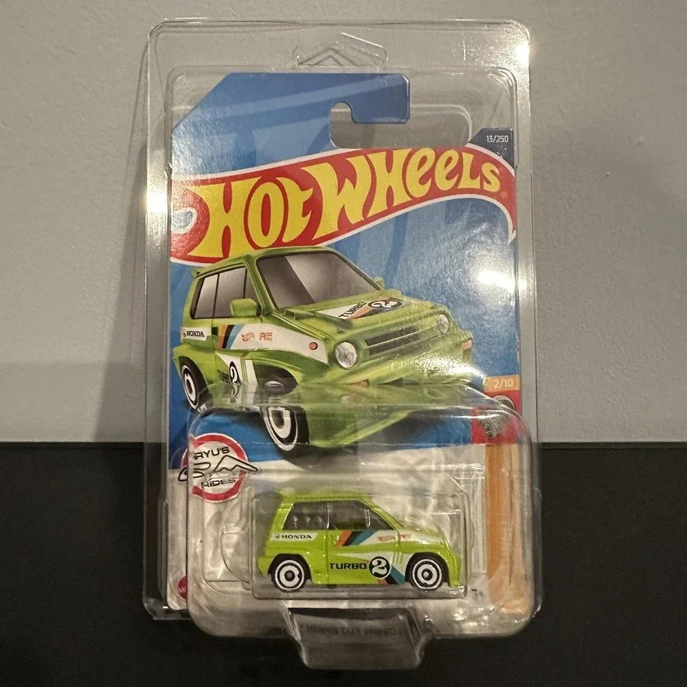 Hot Wheels Honda City Turbo II Lot Of 4 ZAMAC JDM Variations w/ Protector Case A